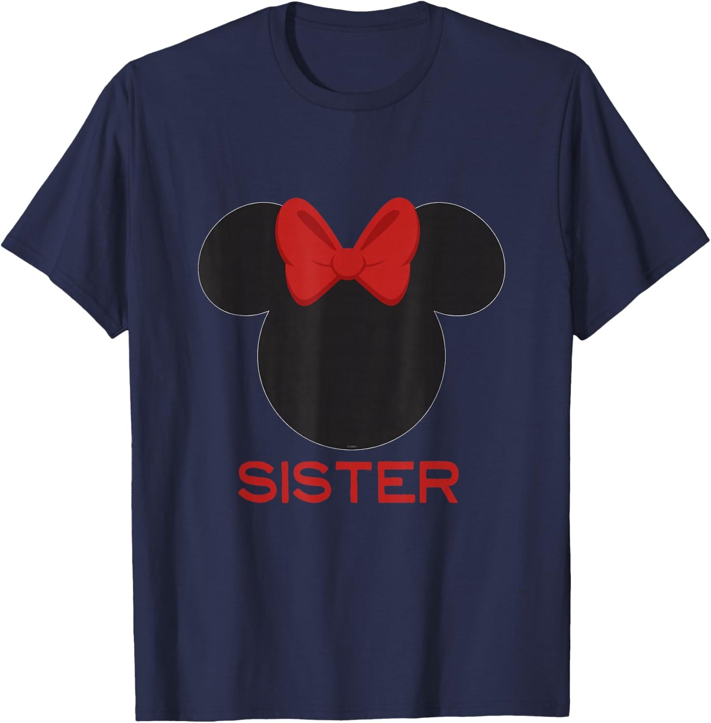 Disney Minnie Mouse Sister Family T-Shirt - T-Shirt | Navy