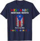 Puerto Rico. Its in my DNA. Puerto Rico. Hispanic Heritage. T-Shirt - T-Shirt | Navy