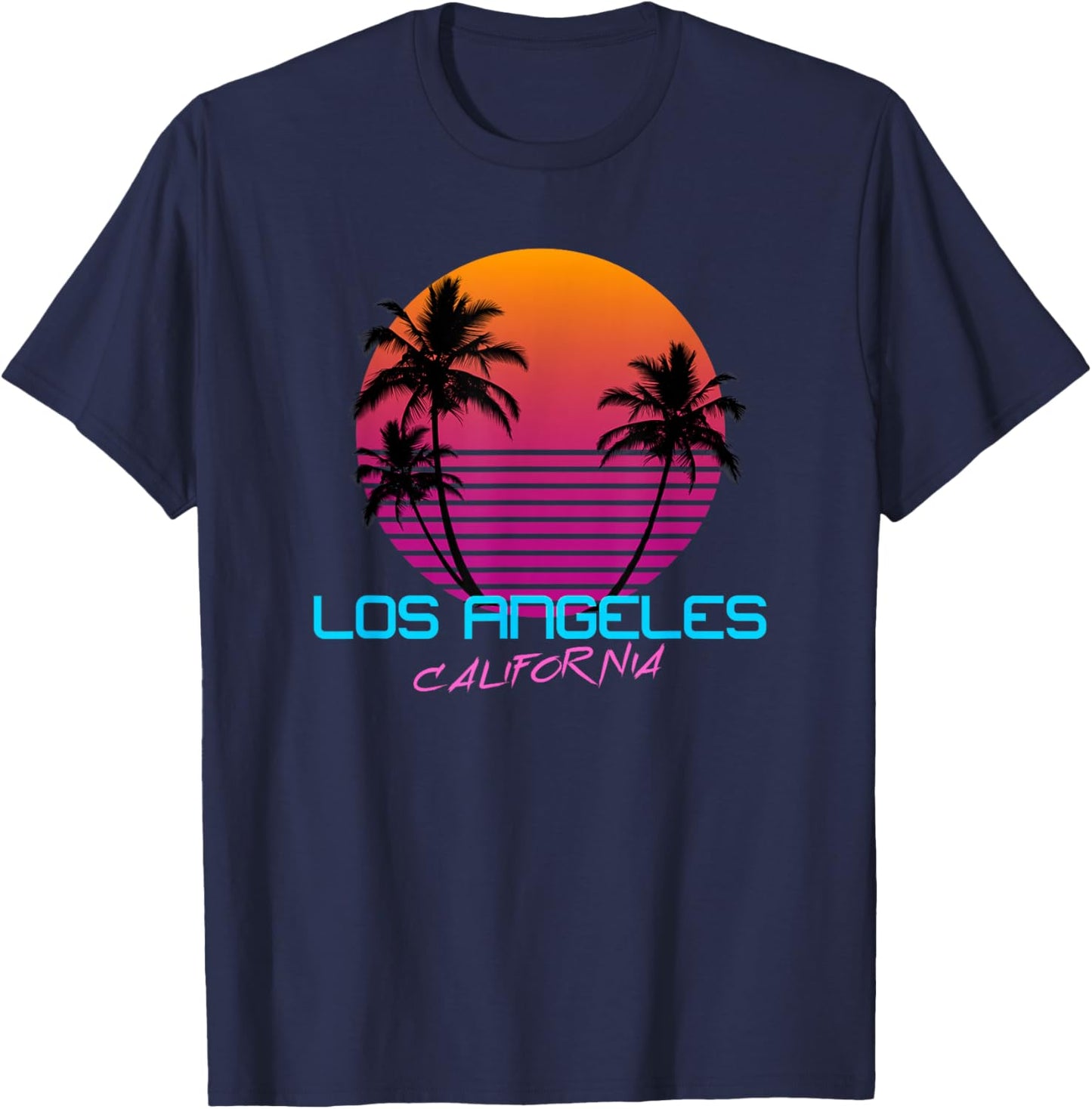 Los Angeles California T-Shirt - T-Shirt | Navy