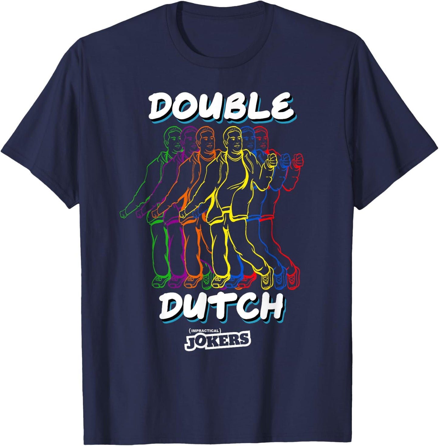 Impractical Jokers Sal Double Dutch Dance Sal Gift T-Shirt - T-Shirt | Navy