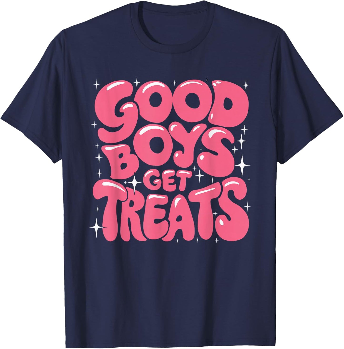 Good Boys Get Treats T-Shirt - T-Shirt | Navy
