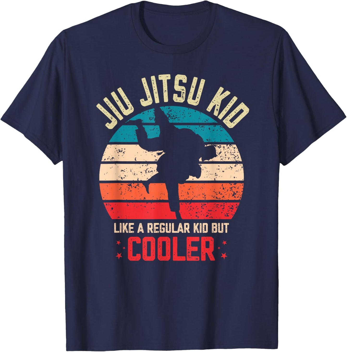 Jiu Jitsu Kid Martial Art BJJ T-Shirt - T-Shirt | Navy
