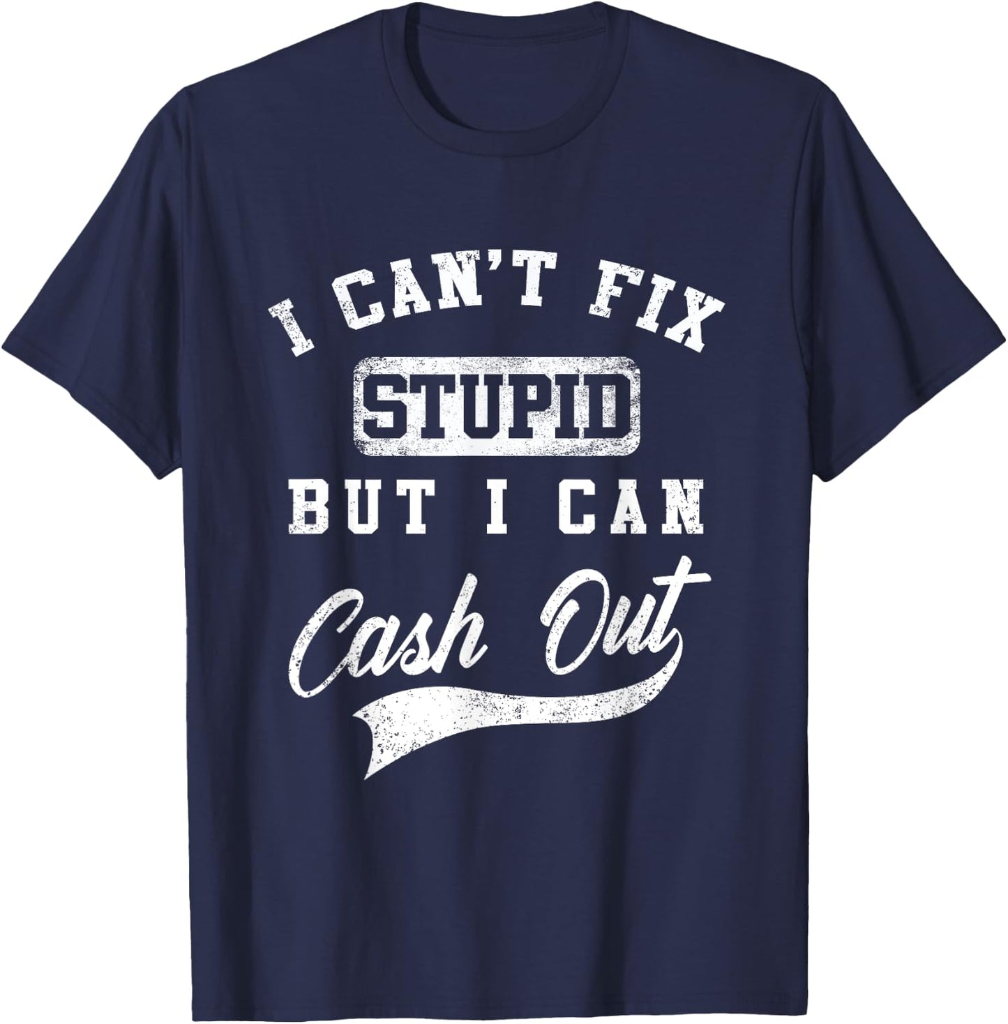 Parlay Funny sports betting Sports bettor T-Shirt - T-Shirt | Navy