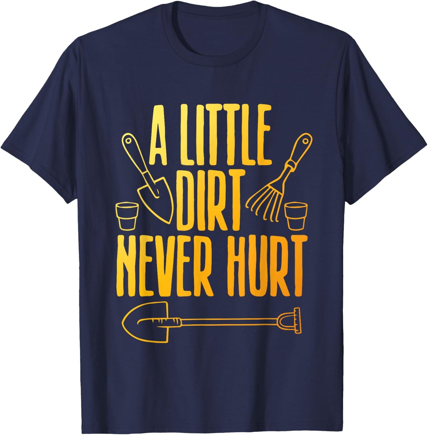 Cool Gardening Art Women Gardener Garden Plant Lover T-Shirt - T-Shirt | Navy