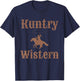 Kuntry and Wistern T-Shirt - T-Shirt | Navy