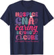 Hospice CNA Caring Beyond A Cure Palliative Care Nurse T-Shirt - T-Shirt | Navy