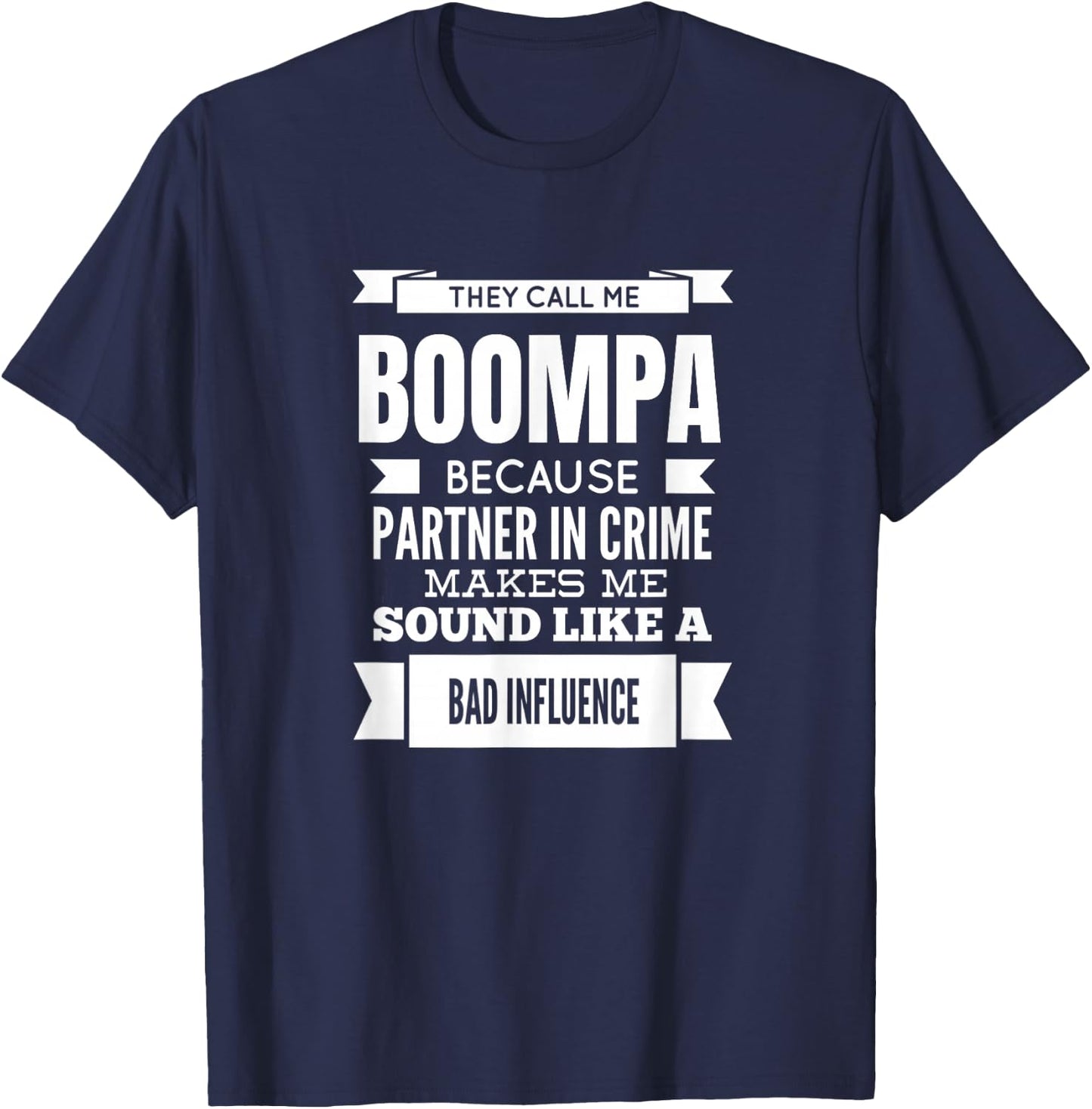 They Call Me Boompa Special Grandpa T-Shirt - T-Shirt | Navy