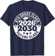 8th Grade Graduation Senior 2026 Future Class of 2030 T-Shirt - T-Shirt | Navy