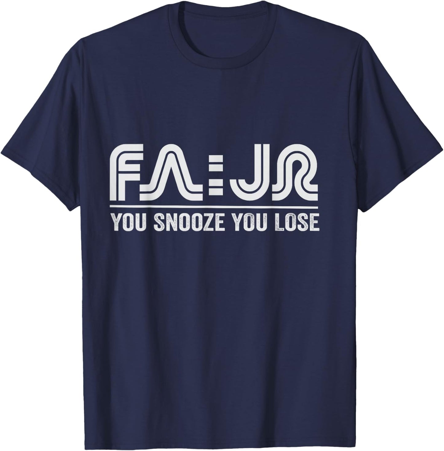 Funny Ramadan Muslim Prayer Fajr You Snooze You Lose T-Shirt - T-Shirt | Navy