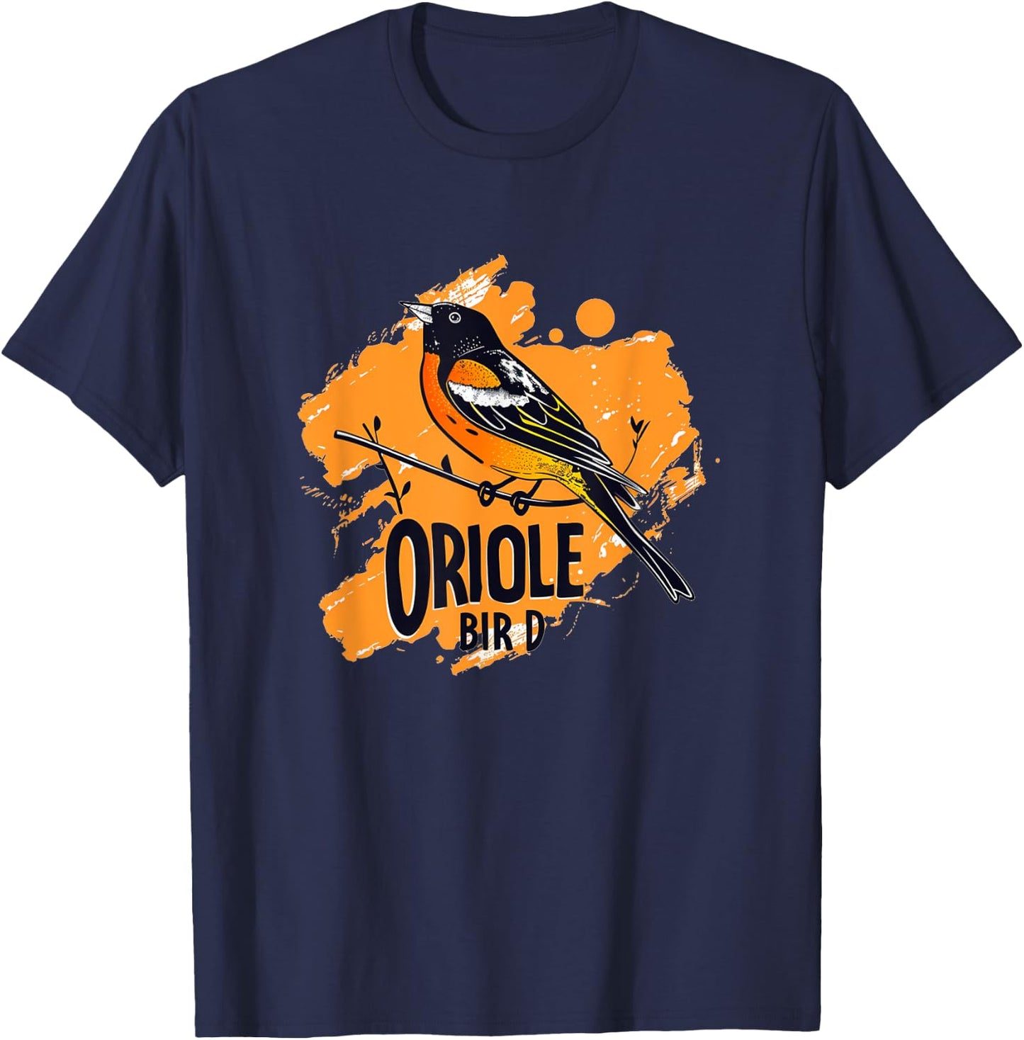 Cute Oriole Bird Speech Costume for Animals Lovers T-Shirt - T-Shirt | Navy