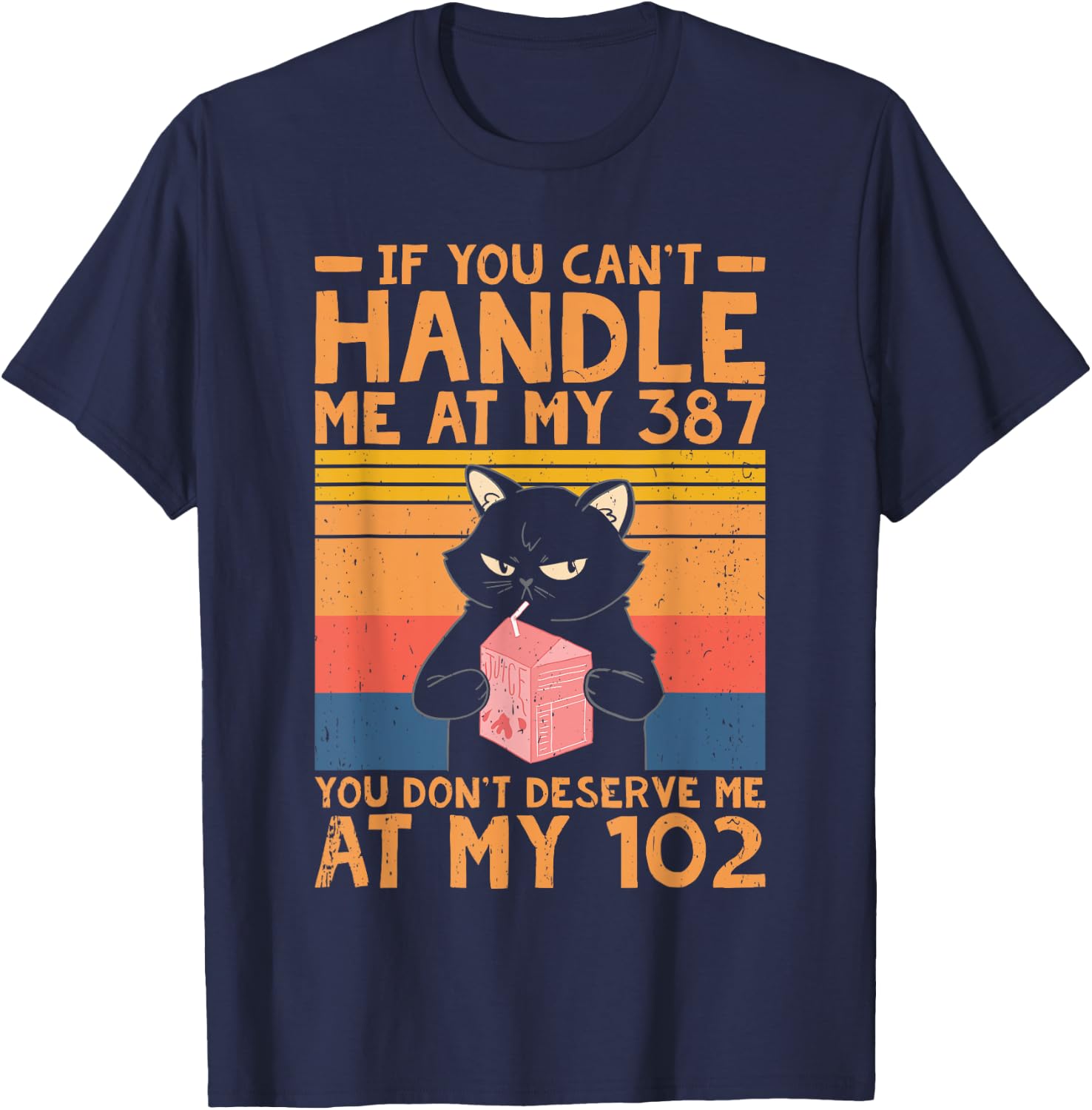 T1D Diabetic Blood Funny Diabetes warrior T-Shirt - T-Shirt | Navy