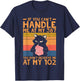T1D Diabetic Blood Funny Diabetes warrior T-Shirt - T-Shirt | Navy