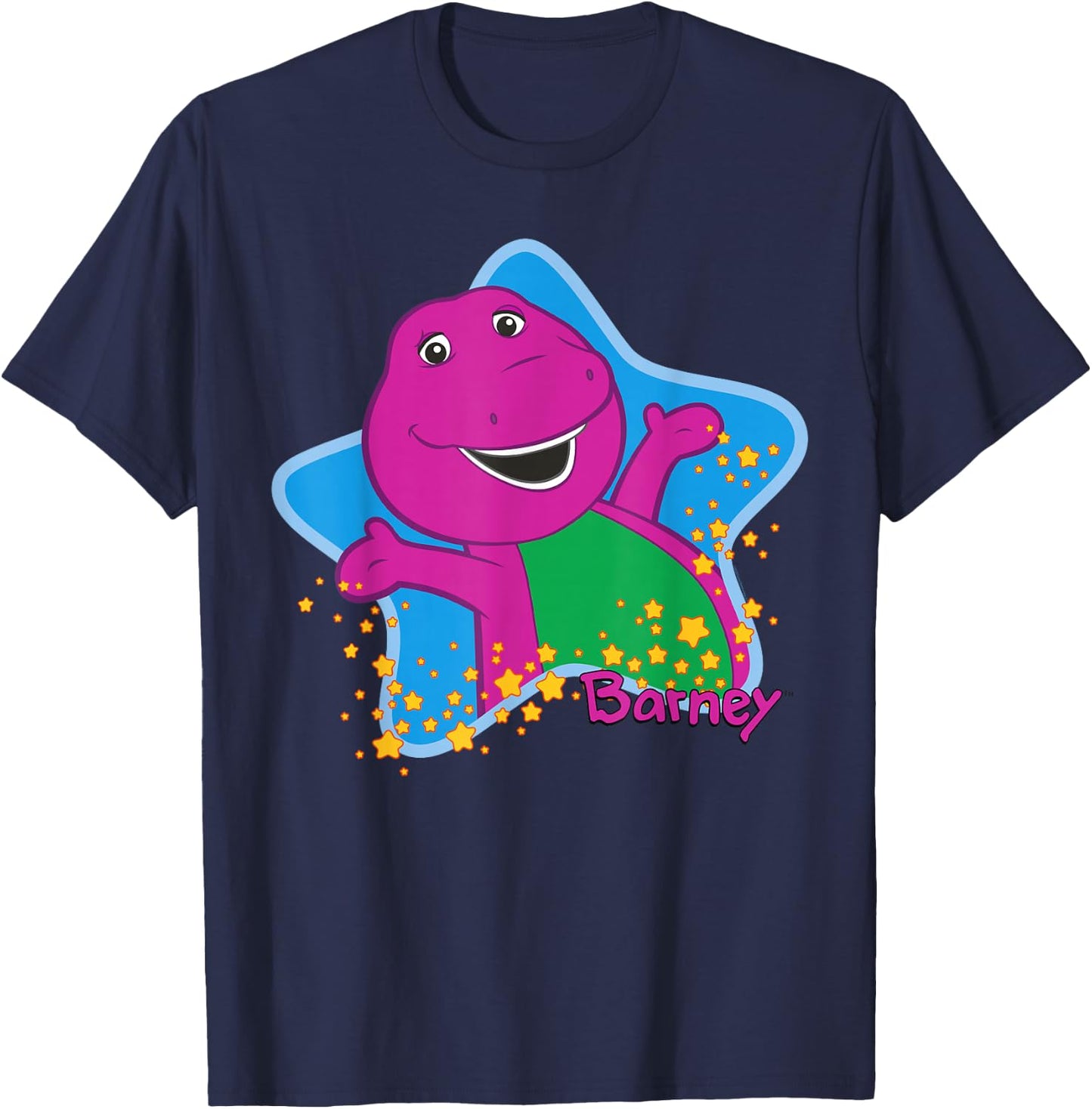 Barney - Super-dee-Duper T-Shirt - T-Shirt | Navy