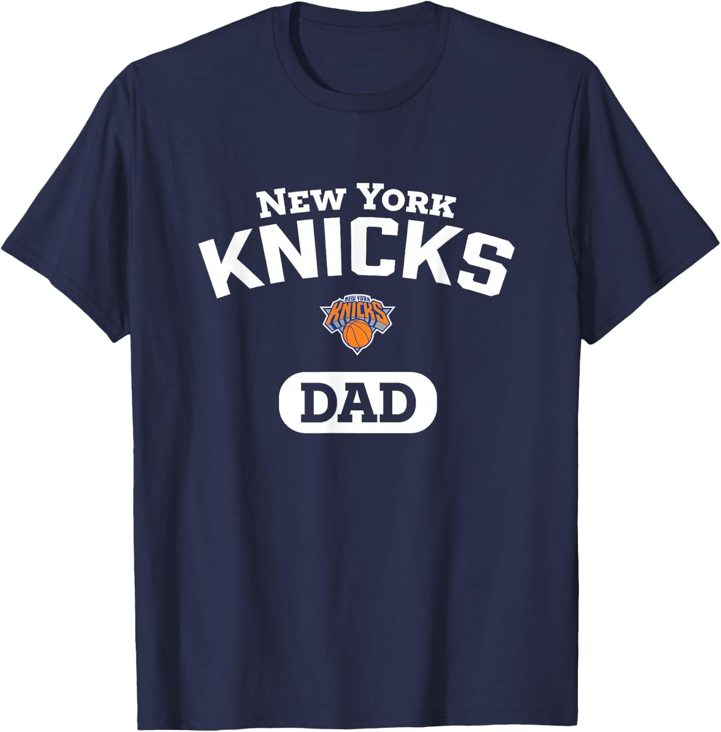 NBA New York Knicks Dad Arched Team Logo T-Shirt - T-Shirt | Navy