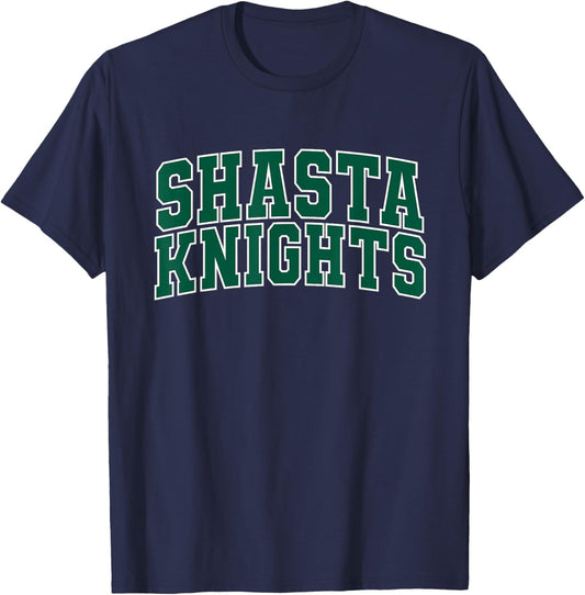 Shasta College Knights Apparel Sports Fan T-Shirt - T-Shirt | Navy