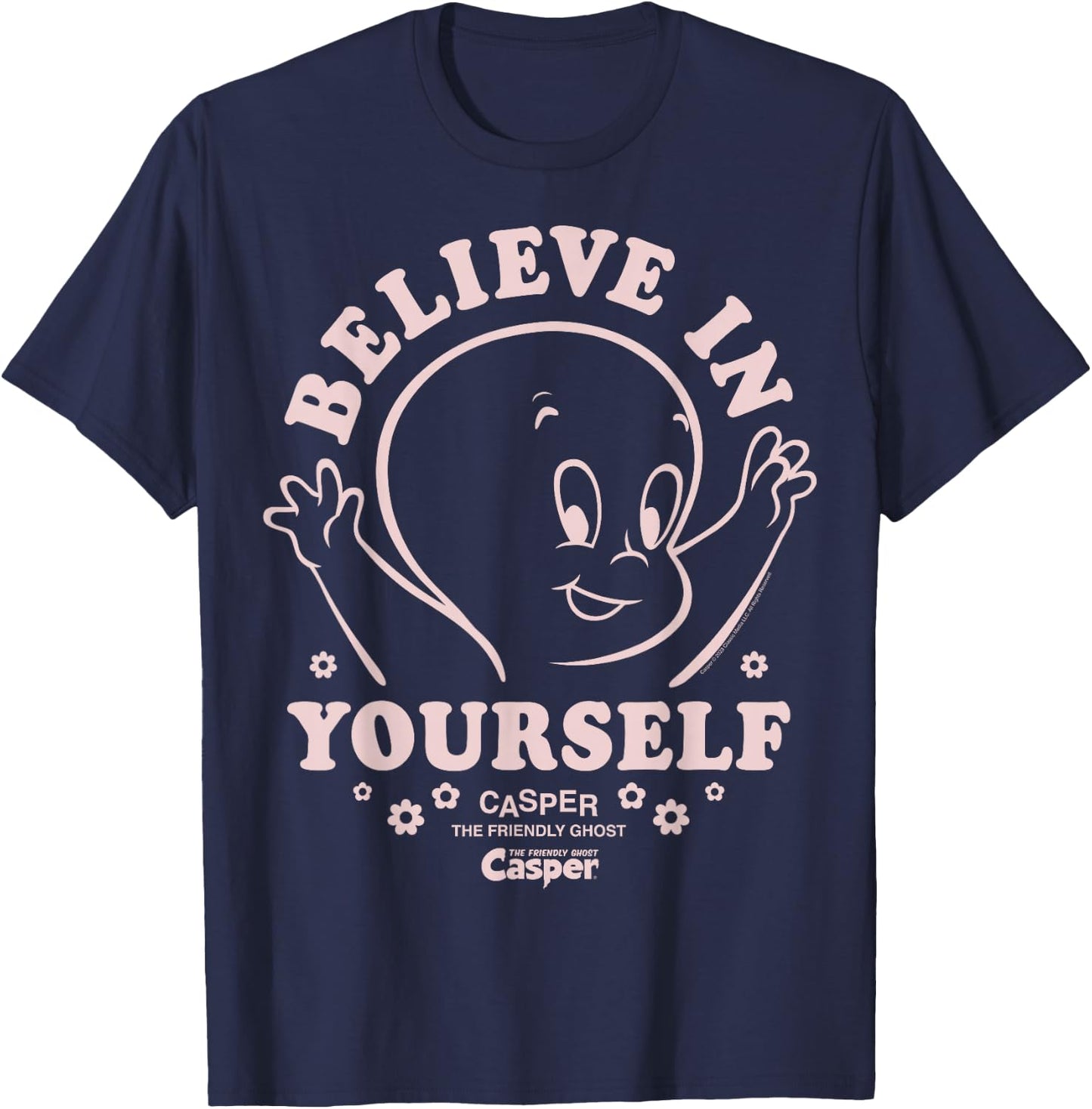 Casper the Friendly Ghost Believe in Yourself T-Shirt - T-Shirt | Navy