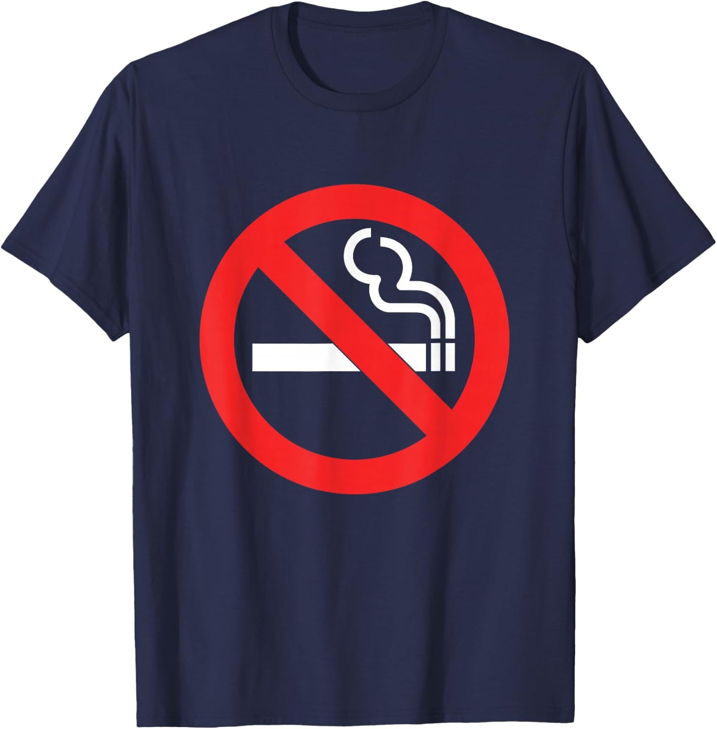 Non-smoking symbol T-Shirt - T-Shirt | Navy