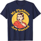 My Flabbers are Gasted, flabbergasted, funny retro woman T-Shirt - T-Shirt | Navy