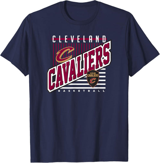 Cleveland Cavaliers NBA Rise Above - Men's Black Small T-Shirt - T-Shirt | Navy