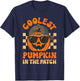 Groovy Coolest Pumpkin In The Patch Halloween For Boys Kids T-Shirt - T-Shirt | Navy