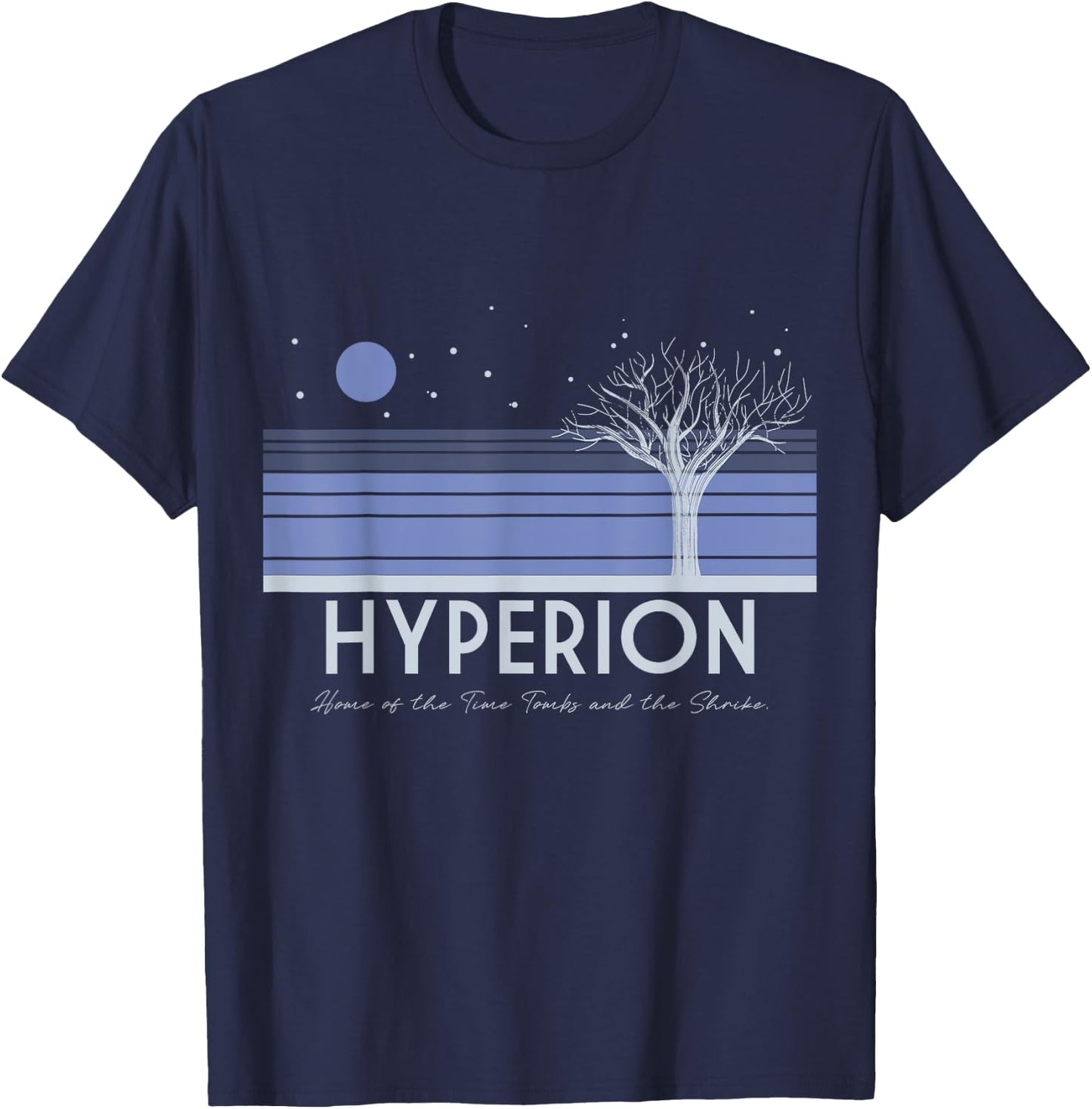 Visit Hyperion T-Shirt - T-Shirt | Navy