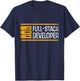 Full Stack Developer Sayings Coder Programmer Code Coding T-Shirt - T-Shirt | Navy