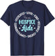 Hospice Aide Appreciation Circle Palliative Aide T-Shirt - T-Shirt | Navy