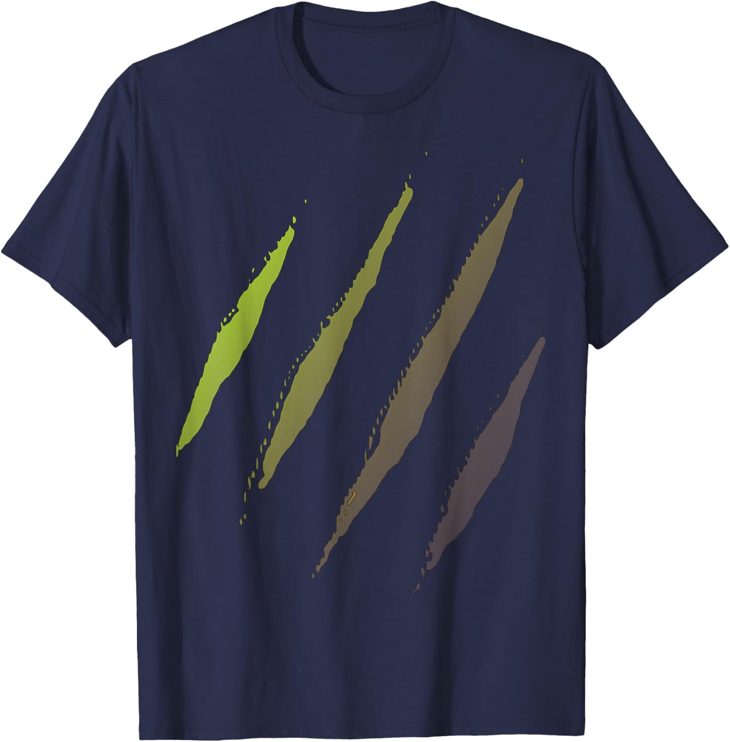 Monster claw scratch Shirt T-Shirt - T-Shirt | Navy