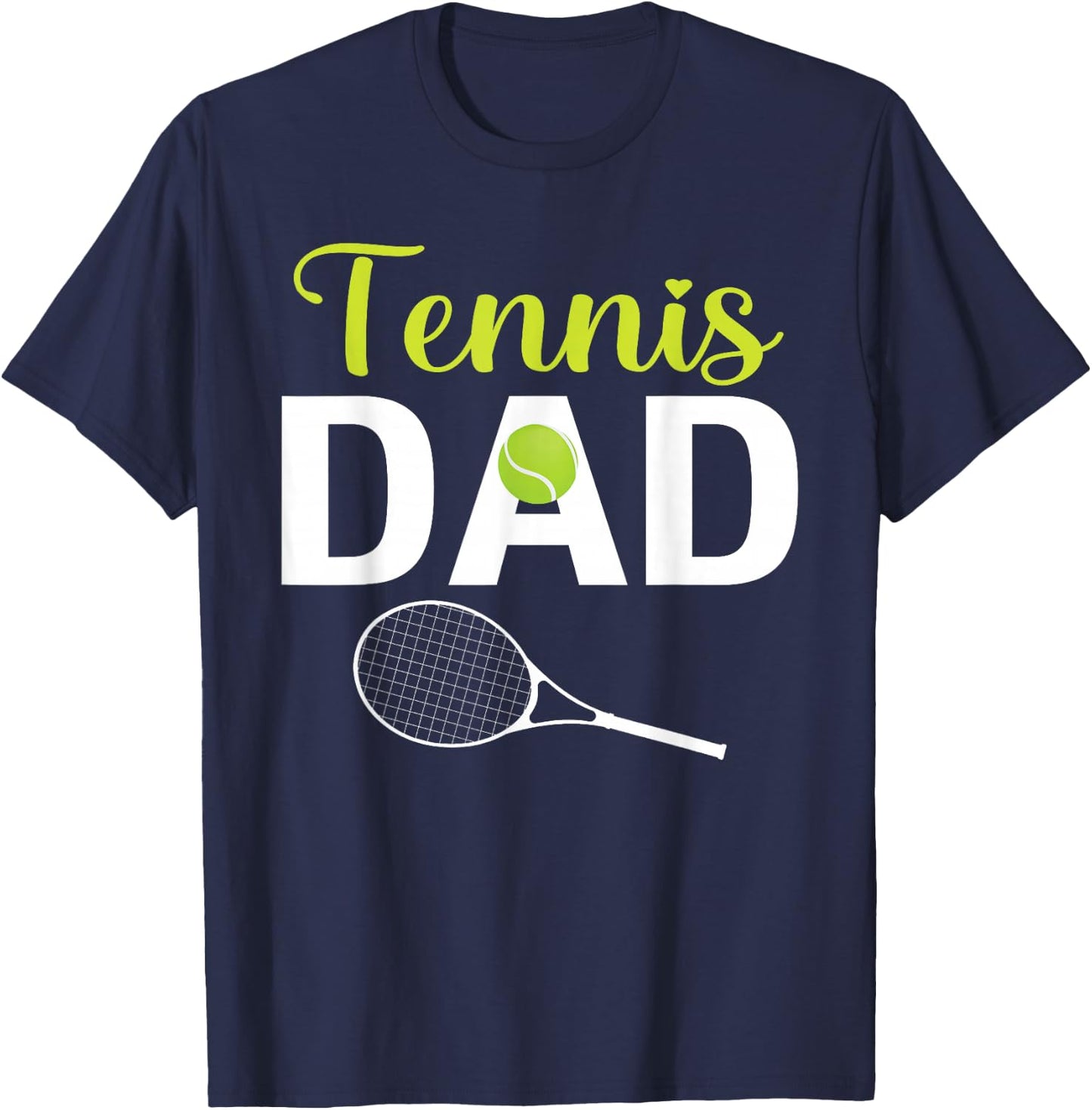 Tennis Dad T-Shirt - T-Shirt | Navy