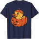 Rubber Duck Pumpkin - Funny Halloween T-Shirt - T-Shirt | Navy