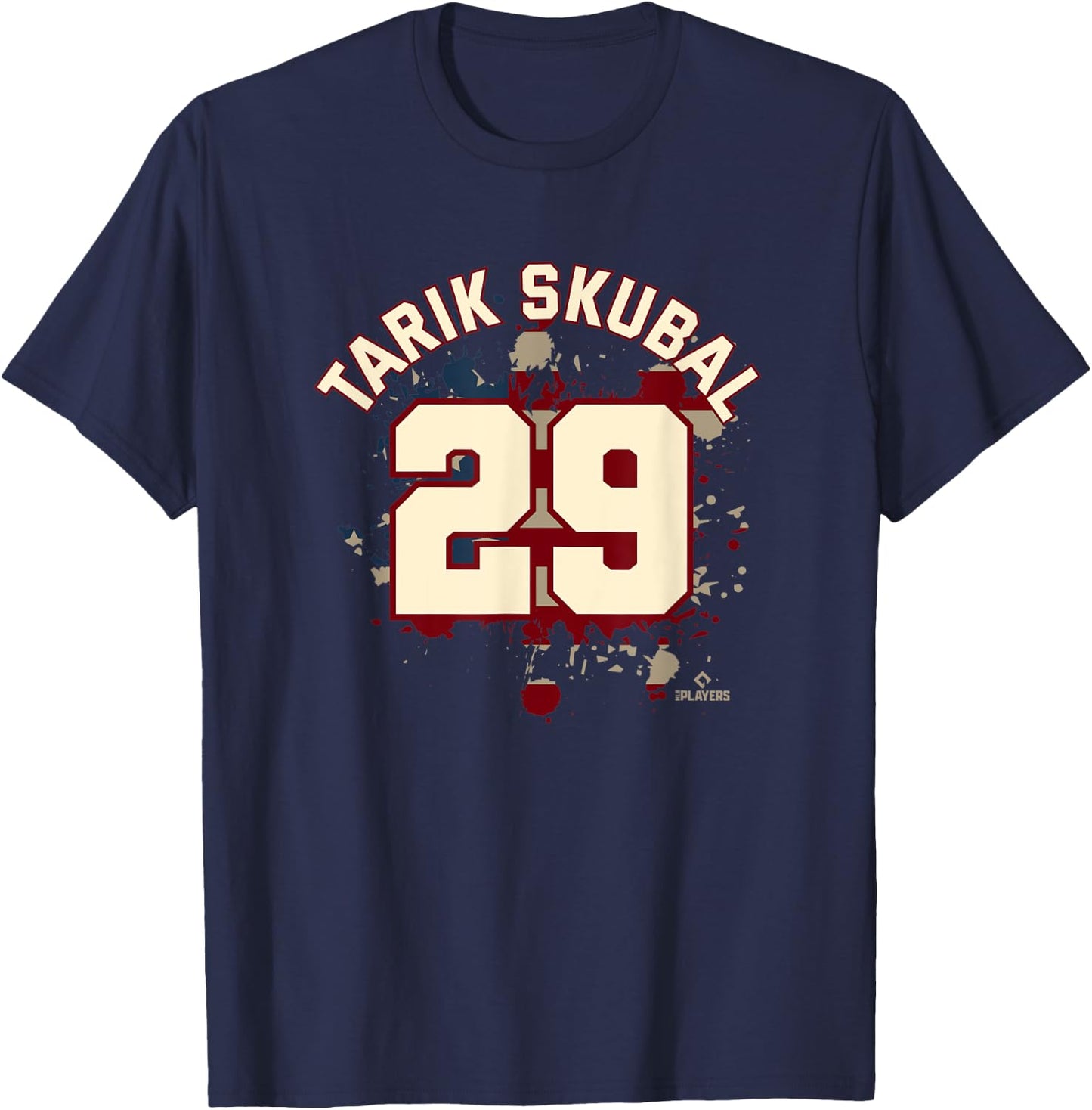 Tarik Skubal Vintage Flag Detroit Baseball Player T-Shirt - T-Shirt | Navy