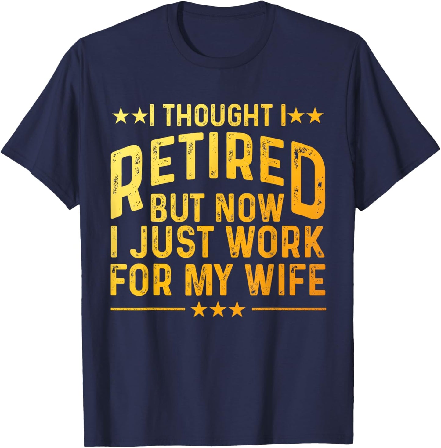 Funny Retired Design Boys Retired Retiree Retirement T-Shirt - T-Shirt | Navy