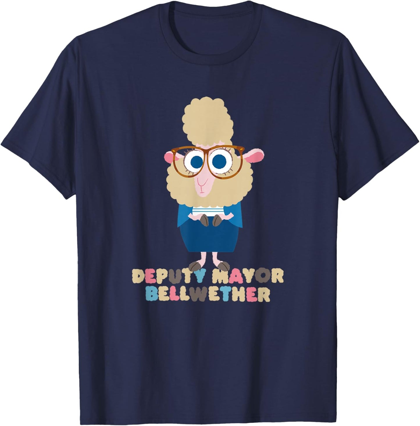 Disney Zootopia Assistant Mayor Bellwether T-Shirt - T-Shirt | Navy