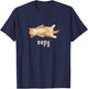 Eepy Cat, Silly Sleepy Cat Meme T-Shirt - T-Shirt | Navy