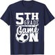5th Grade Game On Back To School Soccer Boy Fifth Grade T-Shirt - T-Shirt | Navy