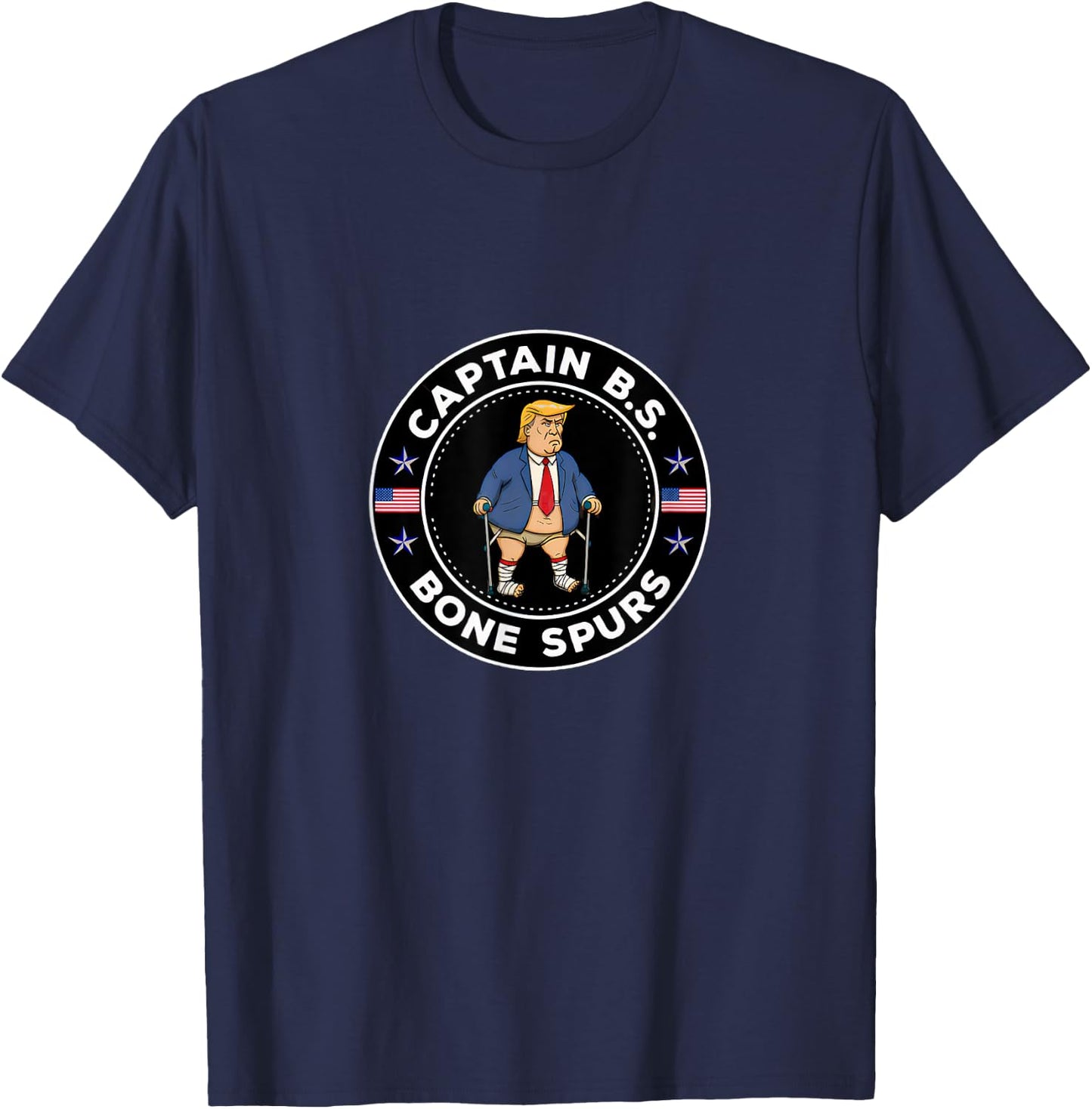 Captain Bone Spurs T-Shirt - T-Shirt | Navy