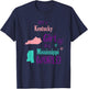 Proud Girl Just a Kentucky girl in a Mississippi World T-Shirt - T-Shirt | Navy