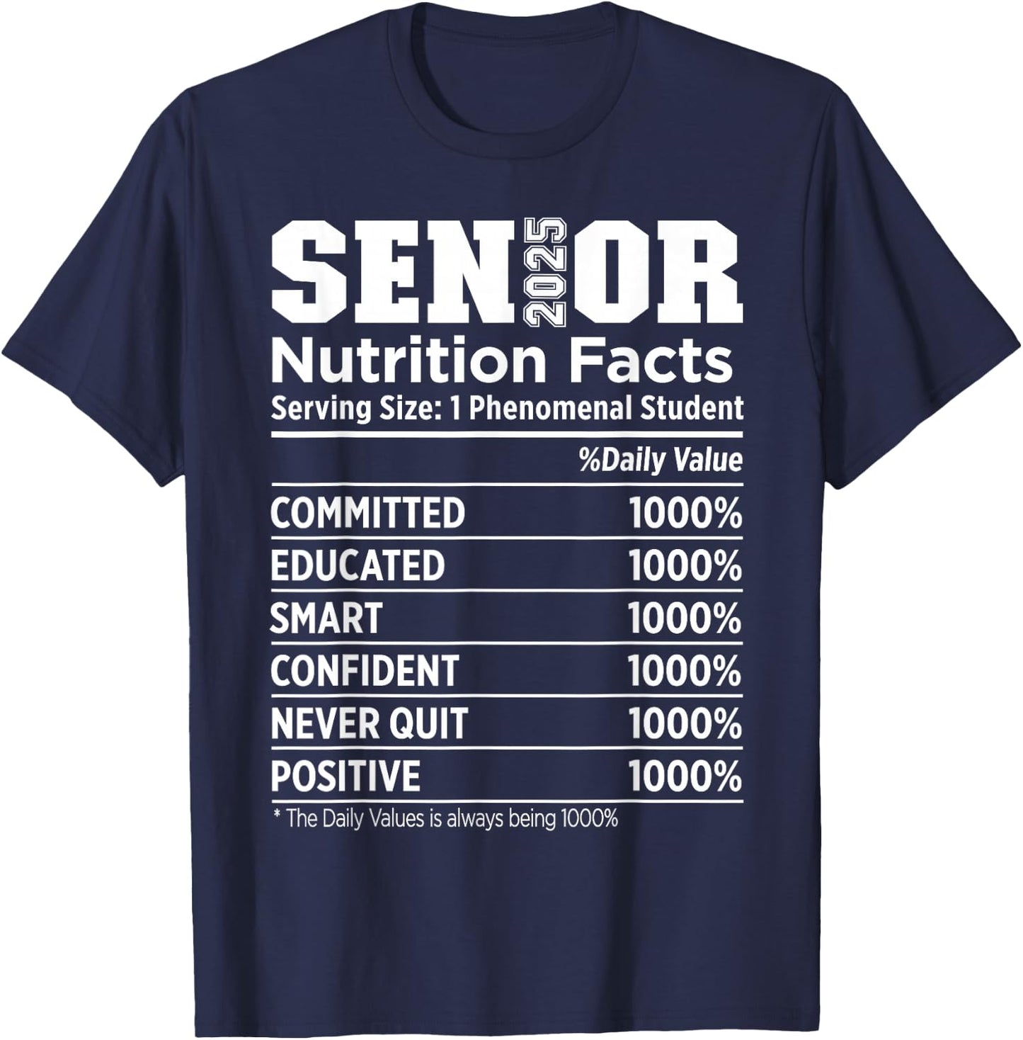 Senior 2025 Graduation 2025 Class Senior 2025 Grad T-Shirt - T-Shirt | Navy