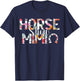 Horse Show Mimi Grandma Equestrian Mimi T-Shirt - T-Shirt | Navy
