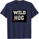 Cool Wild Hog T-Shirt - T-Shirt | Navy