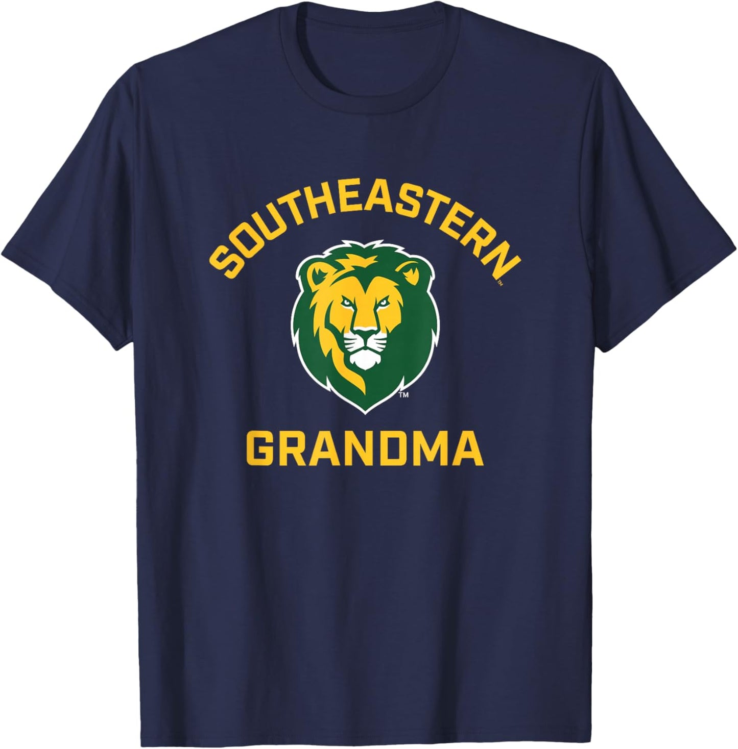 Southeastern Louisiana University Lions Arched Grandma T-Shirt - T-Shirt | Navy