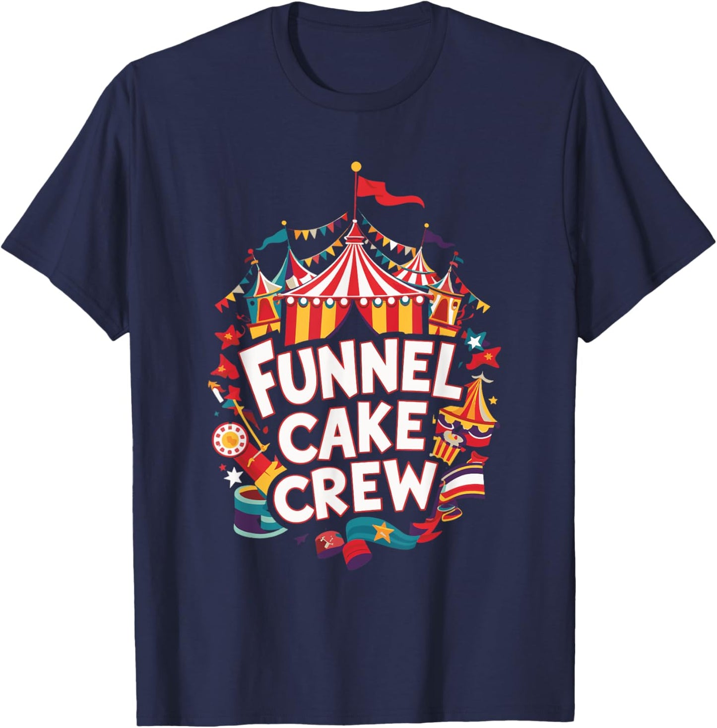 Funnel Cake Crew T-Shirt - T-Shirt | Navy