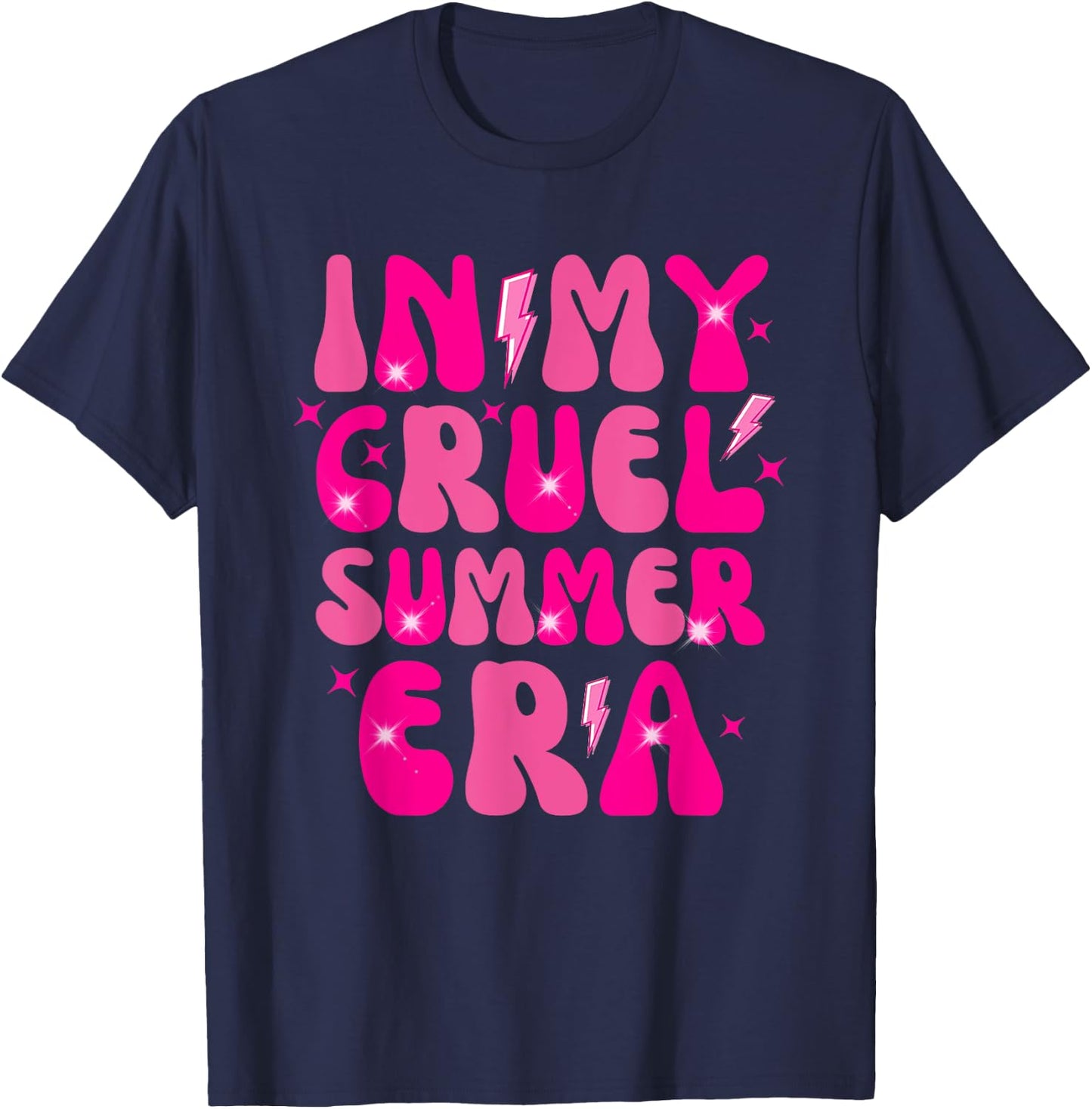 Groovy In My Cruel Summer Era Family Beach Vacation Men Women Kids T-Shirt - T-Shirt | Navy