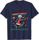 Jingle Bells Anxiety Spells Mama Needs A Break Christmas T-Shirt - T-Shirt | Navy