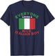 Everyone Loves a Nice Italian Boy Men's and Boys T-Shirt - T-Shirt | Navy