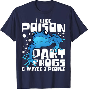 Poison Dart Frog Funny Animals Pet T-Shirt - T-Shirt | Navy