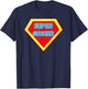 Fun Graphic-Super Gusher T-Shirt - T-Shirt | Navy