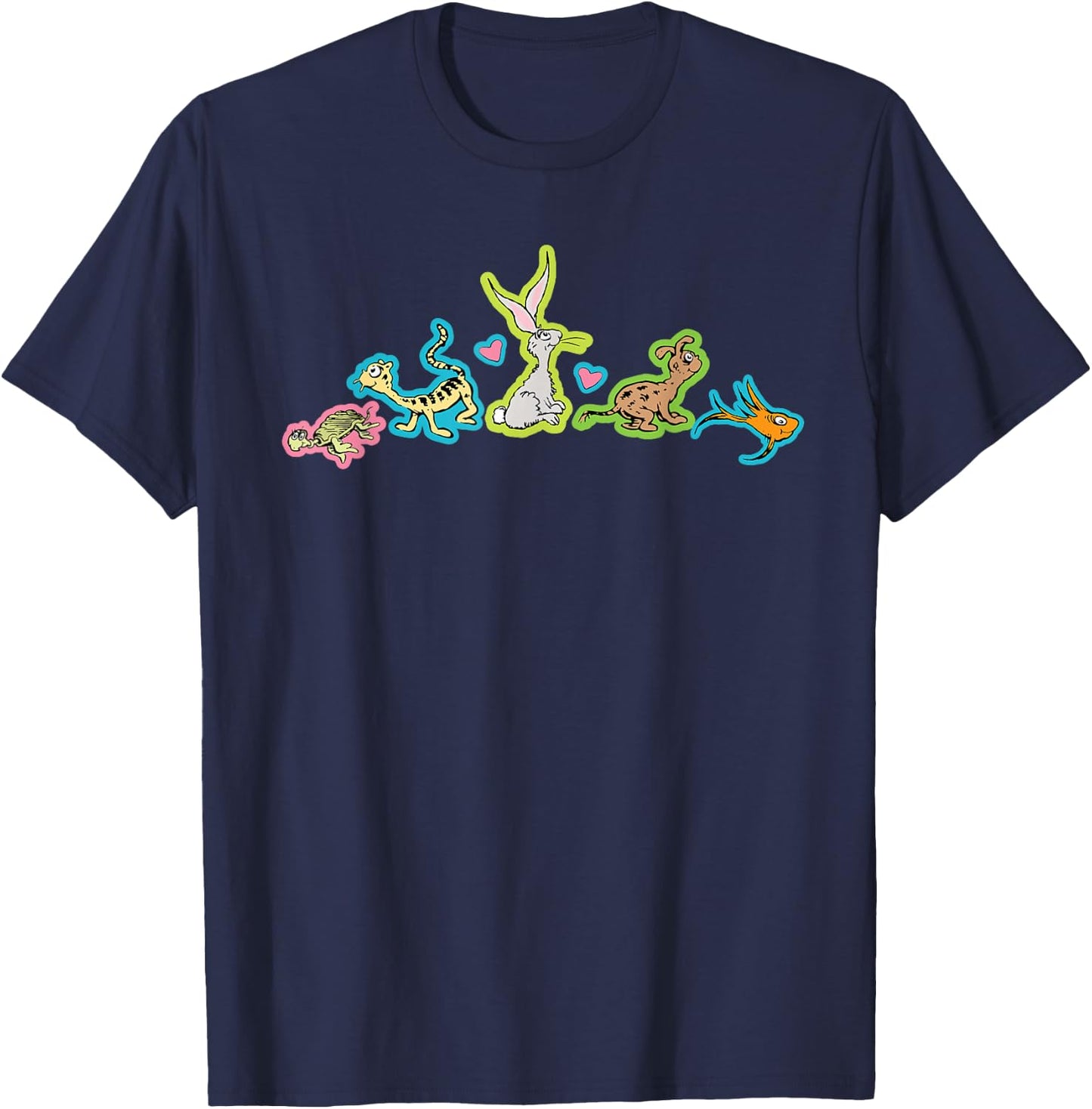 Dr. Seuss Pet Family T-Shirt - T-Shirt | Navy