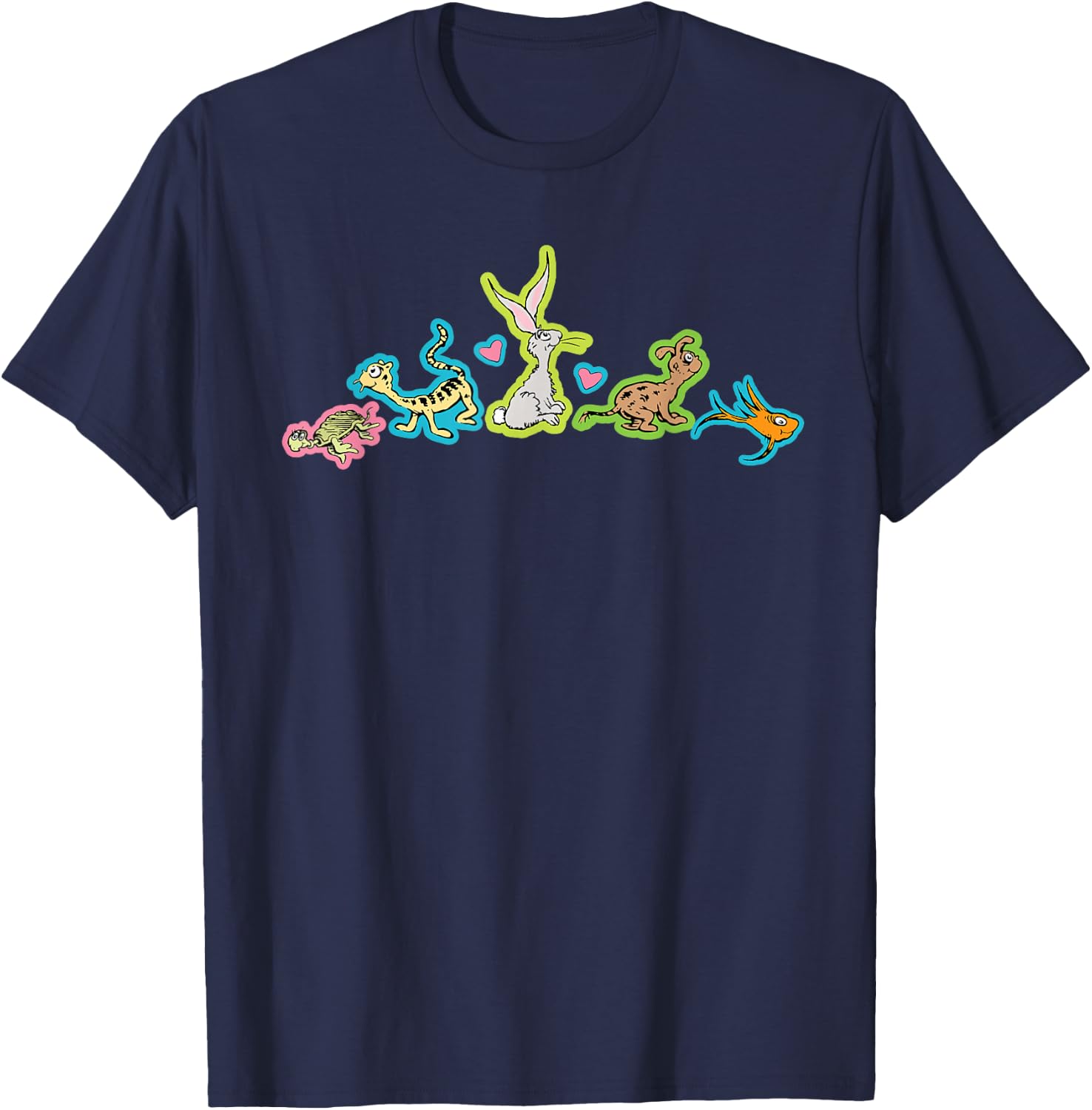 Dr. Seuss Pet Family T-Shirt - T-Shirt | Navy