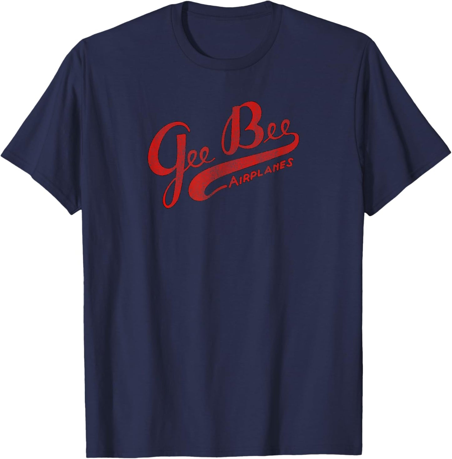 Granville Brothers Aircraft Gee Bees American Aircraft Logo T-Shirt - T-Shirt | Navy